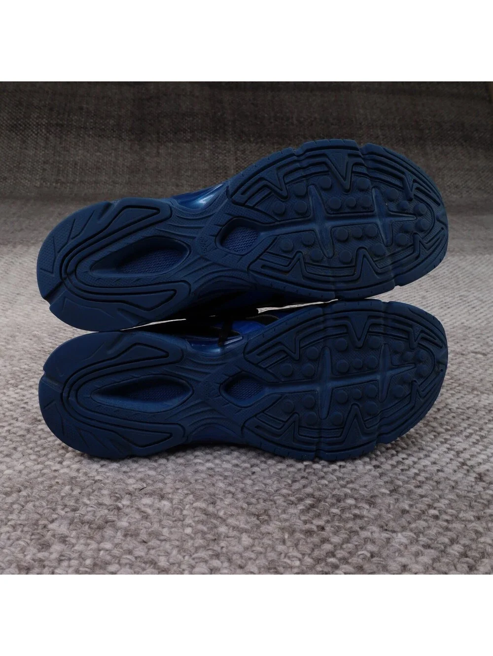 adidas Orketro 2.0 Blue Black Mens 7.5 Women's 9 Running Shoes Sneakers Y2K Tech